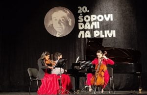 Koncertom Napretkovog tria Musica Salinea iz Tuzle zatvoreni 20. Šopovi dani na Plivi