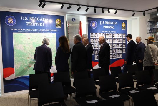 Otvorena Spomen soba 115. brigade “Zrinski” HVO na Husinu. Trajno svjedočanstvo žrtve i borbe hrvatskih branitelja