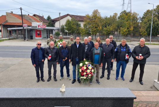 Odana počast poginulim braniteljima 115. brigade Zrinski HVO na Husinu